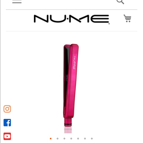 nume Other - NIB nume hair straightener